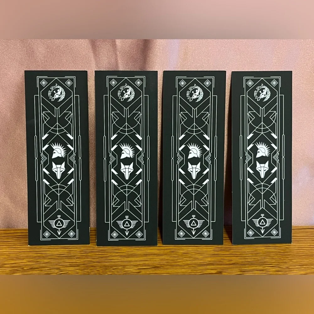 Fairyloot Red Rising Foiled Bookmarks New - Picture 4 of 6
